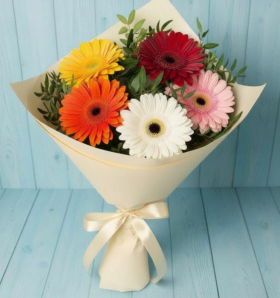 Букет цветов из: Герберы в Ковылкино