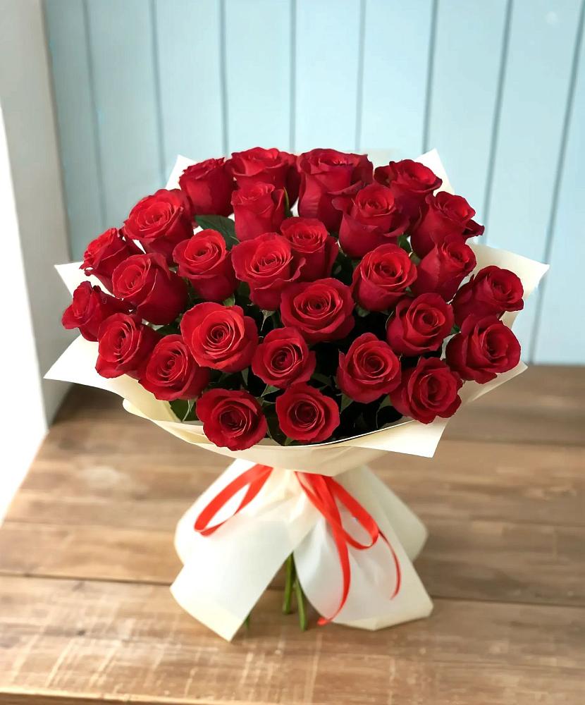 Букет 29 Красных роз в Ковылкино