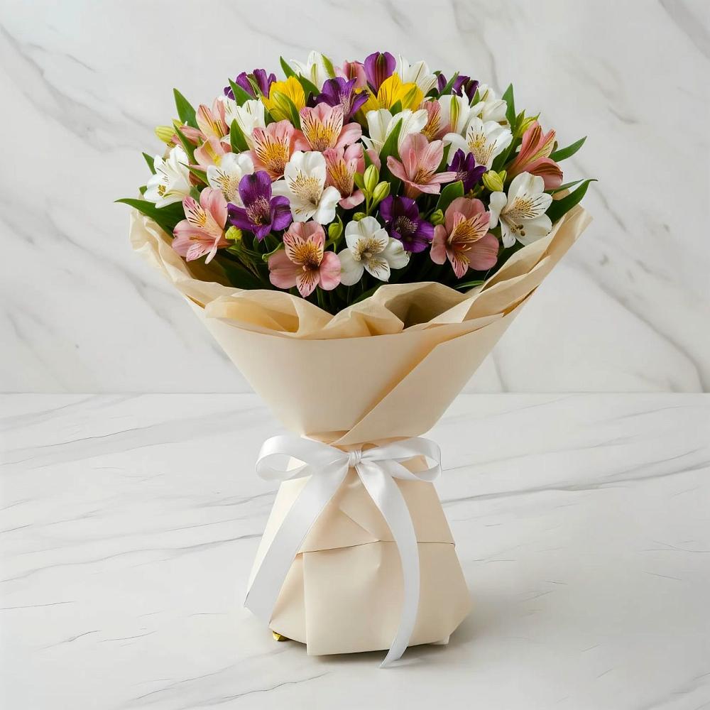 Букет цветов из: Альстромерии в Ковылкино