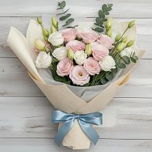 Букет цветов из:  Лизиантусы в Ковылкино