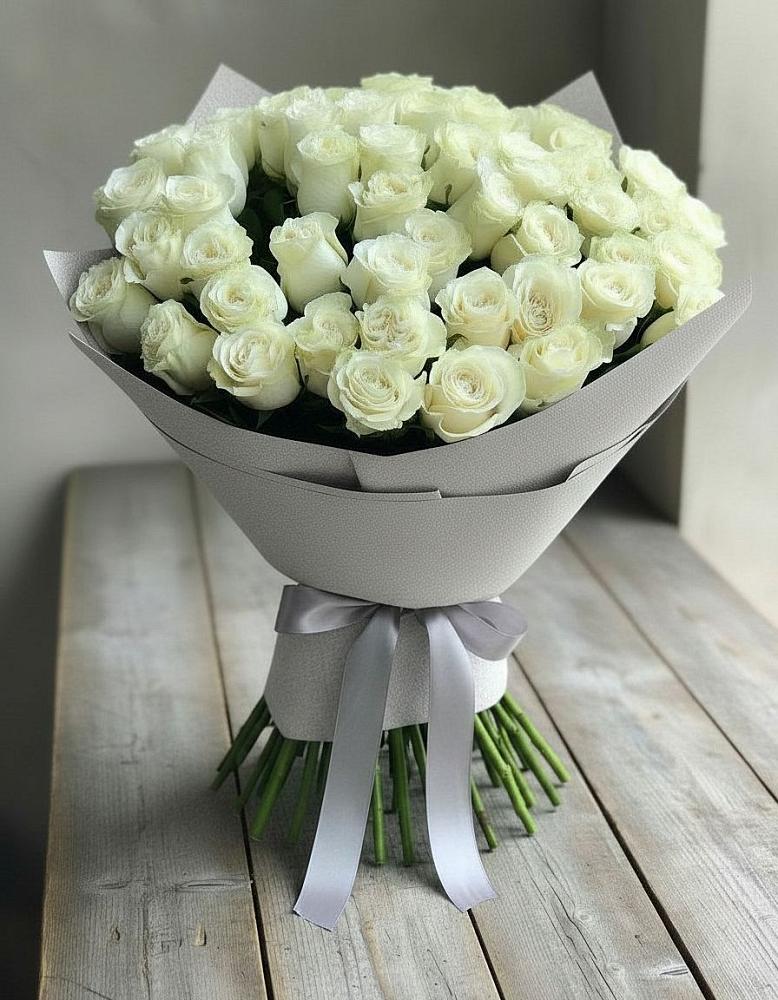 Букет 35 Белых роз в Ковылкино