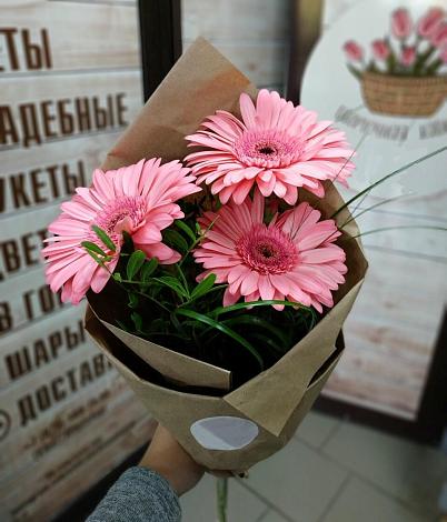 Букет цветов из: Герберы в Ковылкино