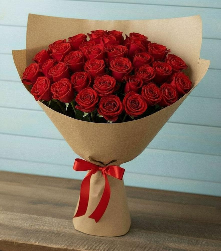 Букет Красные розы Милано в Ковылкино