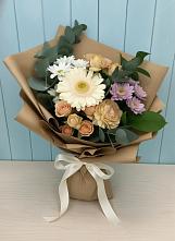 Букет цветов из:  Герберы и Хризантемы в Ковылкино