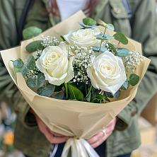 Букет Нежные грёзы в Ковылкино Букет цветов из: Розы в Ковылкино