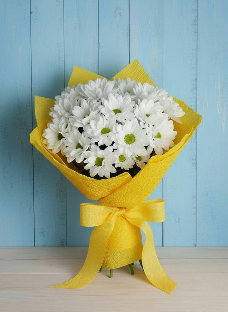 Букет цветов из: Хризантемы в Ковылкино