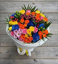 Букет цветов из:  Розы и Хризантемы #REPLACE_PRED# Ковылкино