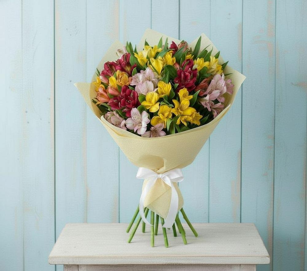 Букет цветов из: Альстромерии в Ковылкино
