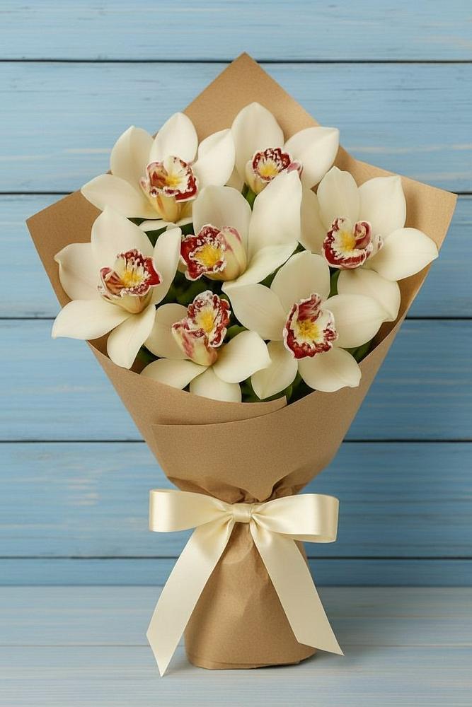 Букет цветов из: Орхидеи и Розы в Ковылкино