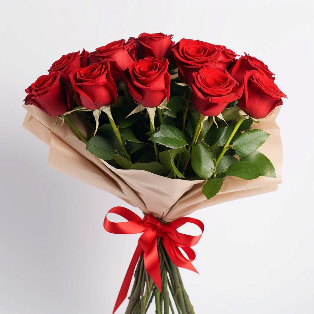 Букет 11 Красных роз Эдлесс Лав в Ковылкино