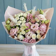 Букет цветов из:  Альстромерии и Розы в Ковылкино