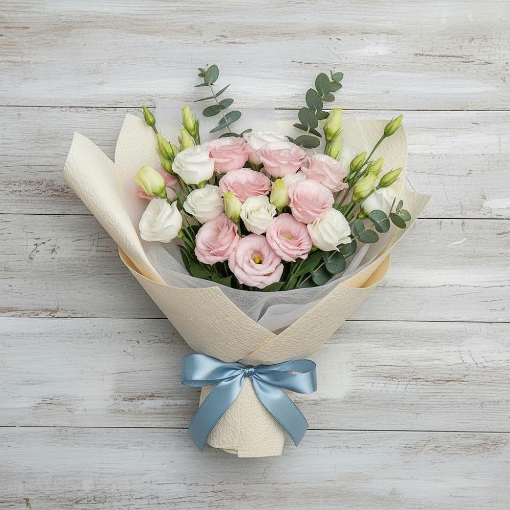 Букет цветов из: Лизиантусы в Ковылкино